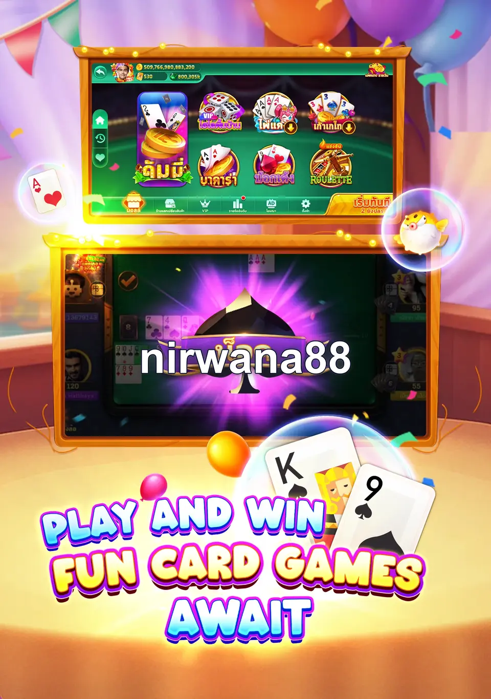 nirwana88 Tangkapan Layar Resmi APK